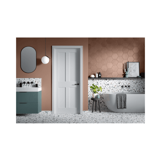LPD London Primed White Internal Door WFLON