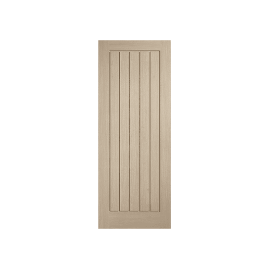 LPD Mexicano Blonde Oak Fully Finished Fire Door BLPFOMEXFC