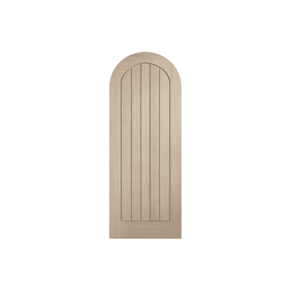 LPD Mexicano Fully Finished Blonde Oak Arched Internal Door BLPFOMEXCUR