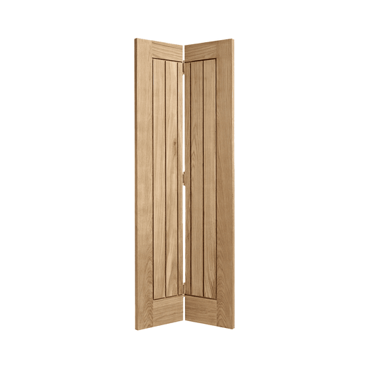 LPD Mexicano Unfinished Oak Bi Fold Door BFOMEX