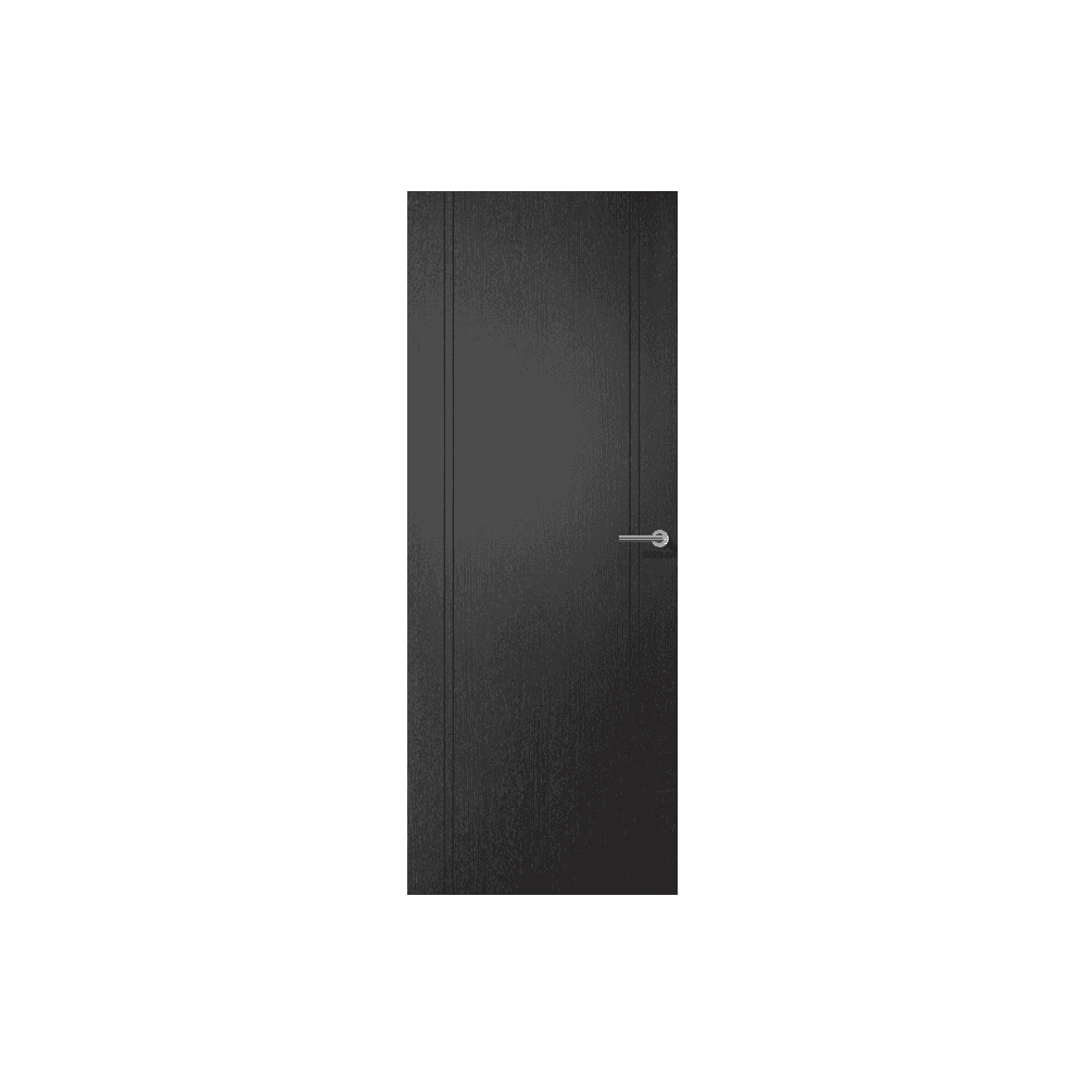 LPD Monaco Black Fully Finished Internal Laminated Door LAMBLKMON