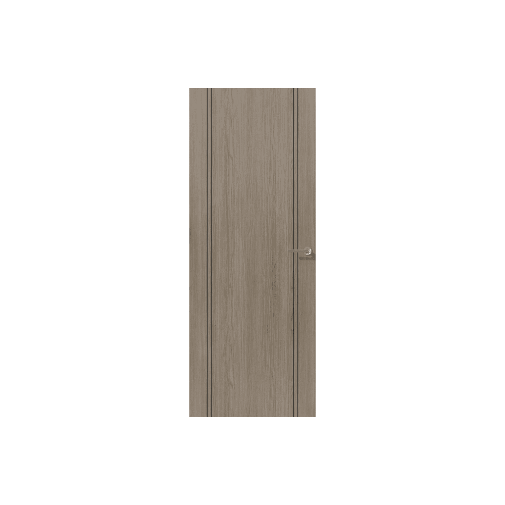 LPD Monaco Light Grey Fully Finished Laminated Door LAMGRMON