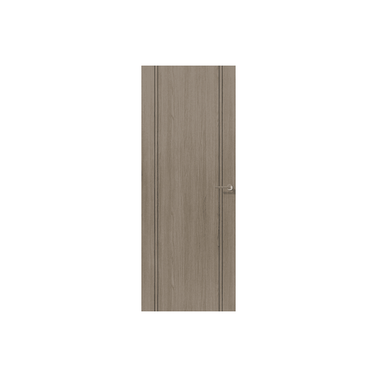 LPD Monaco Light Grey Fully Finished Laminated Door LAMGRMON