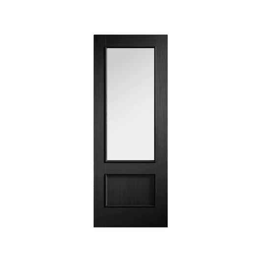 LPD Murcia Charcoal Black Glazed Fully Finished Internal Door MURBLAGL