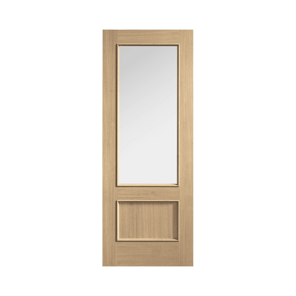LPD Murcia Glazed Fully Finished Internal Oak Door MUROAKGL