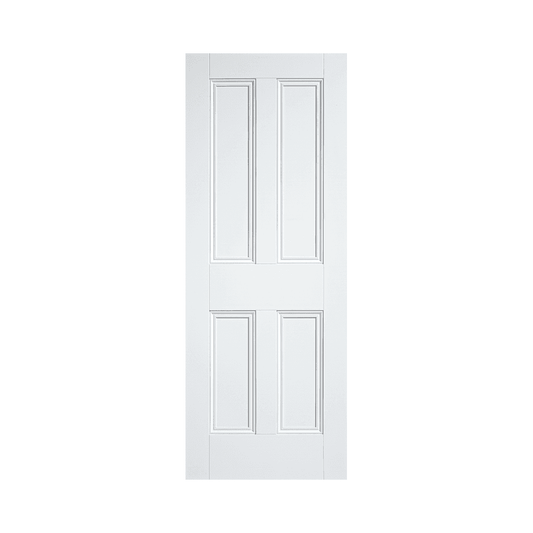 LPD Nostalgia 4 Panel Primed White Internal Door WFNOS4P