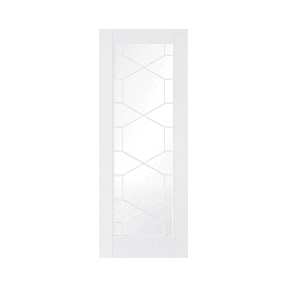 LPD Orly Glazed Primed White Internal Door WFORLY