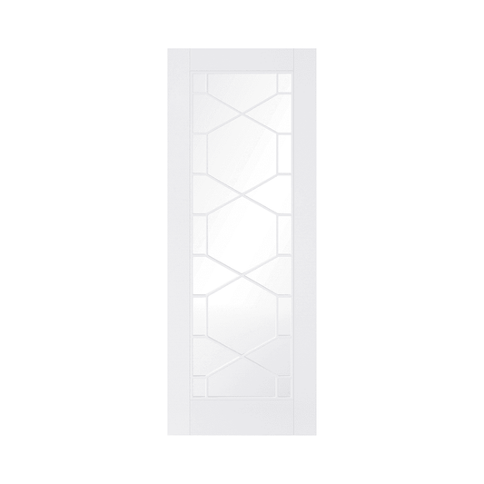 LPD Orly Glazed Primed White Internal Door WFORLY