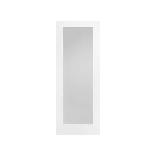 LPD Pattern 10 Frosted Glazed Primed White Internal Door WFP10FG