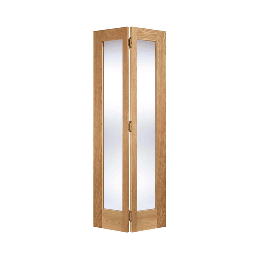 LPD Pattern 10 Glazed Bi-Fold Unfinished Internal Door BFOP10G