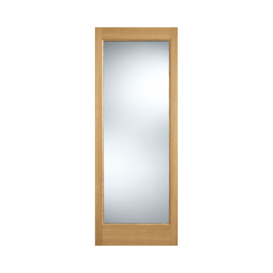 LPD Pattern 10 Glazed External Oak Door OP10XG