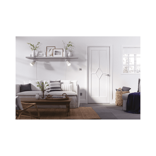 LPD Reims Primed White Internal Fire Door WFREI5PFC