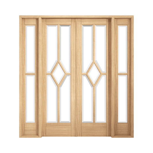 LPD Reims W6 Fully Finished Oak Internal Room Divider W6OREI