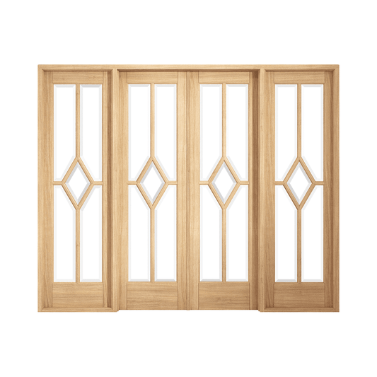LPD Reims W8 Fully Finished Oak Internal Room Divider W8OREI