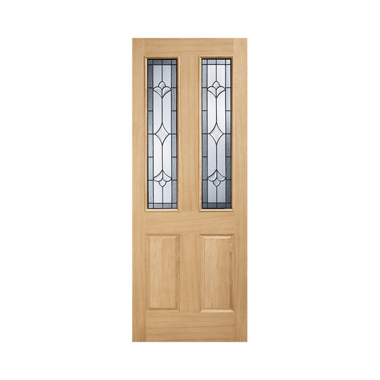 LPD Salisbury Glazed Oak External Door OWDSAL