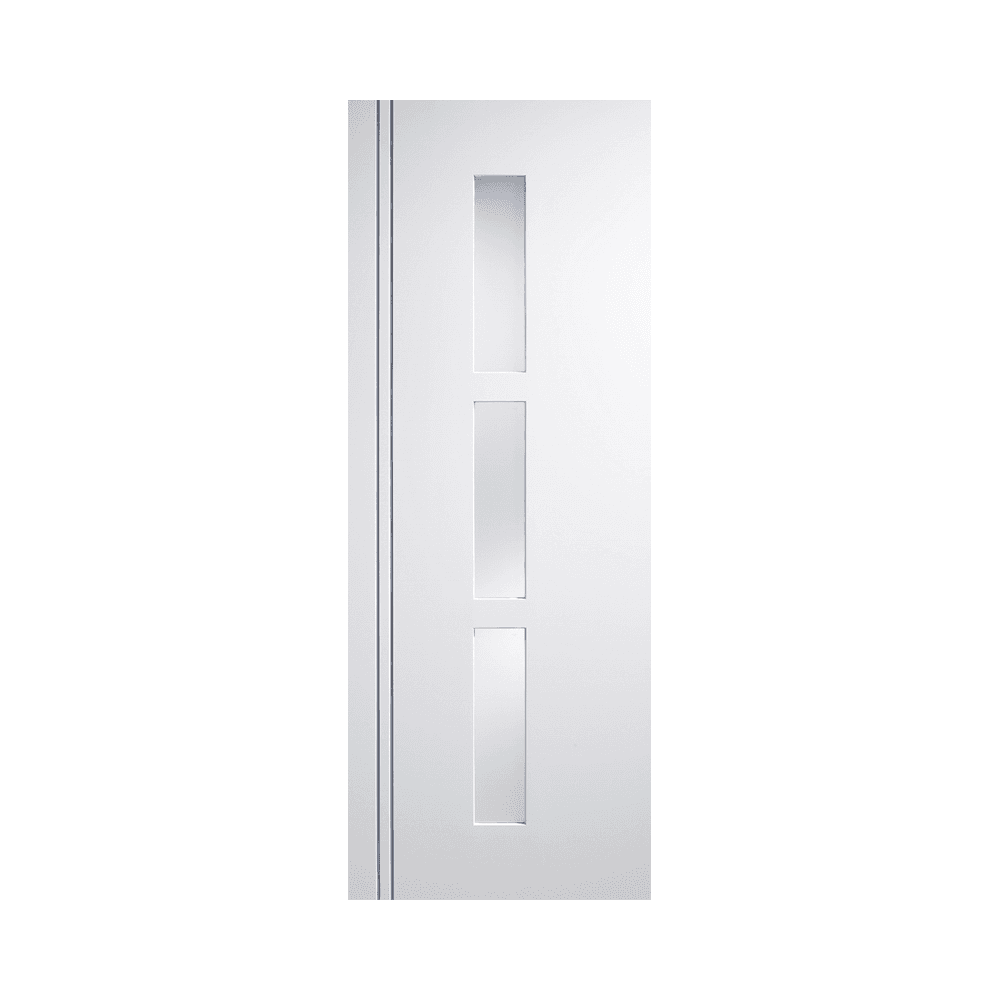 LPD Sierra Blanco Glazed Fully Finished Composite White Door SIEWHIGL
