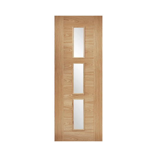 LPD Sofia Fully Finished Internal Oak Glazed Door OSOFIAGL