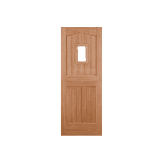 LPD Stable 1 Light Glazed Hardwood External Door MTBARCGDG
