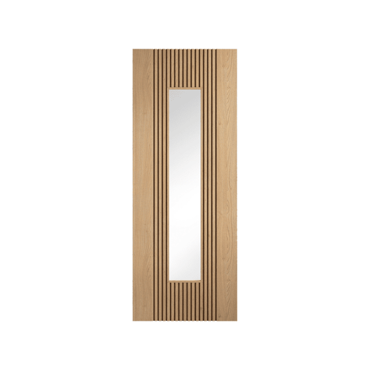 LPD Sydney Fully Finished Internal Oak Glazed Door PFOSYDGL