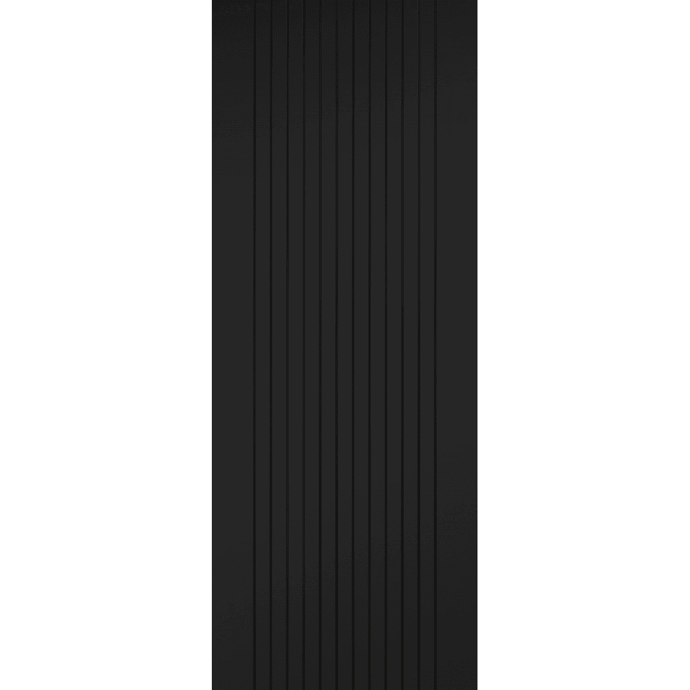 LPD Sydney Fully Finished Laminated Black Internal Door LAMBLKSYD