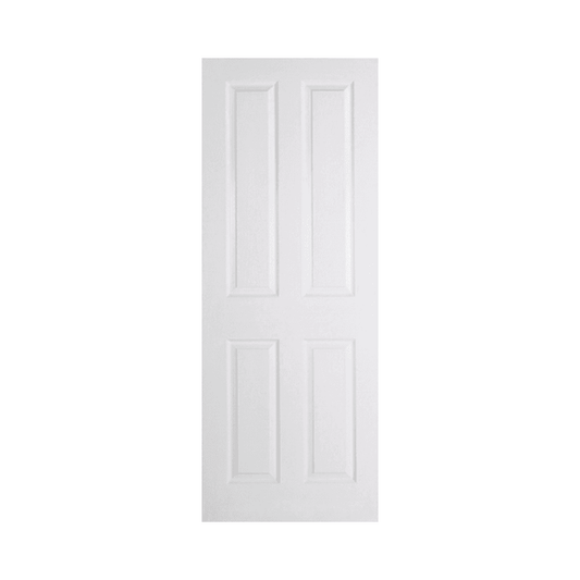 LPD Textured 4 Panel White Internal Fire Door FCTEX4P