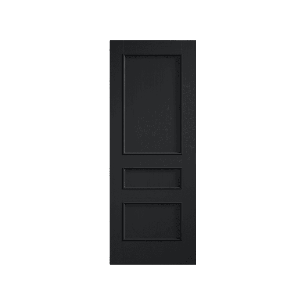 LPD Toledo Charcoal Black Fully Finished Internal Door TOLBLAFC