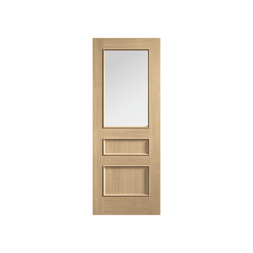 LPD Toledo Glazed Fully Finished Internal Oak Door TOLOAKGL