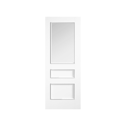 LPD Toledo Glazed Primed White Internal Door TOLWHIGL