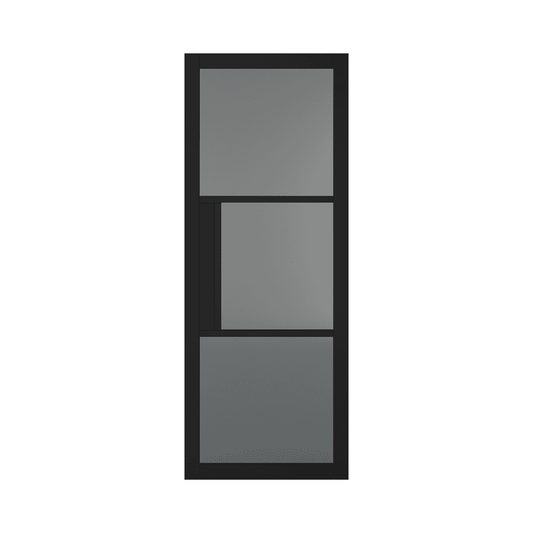 LPD Tribeca Black Internal Tinted Glazed Door TRIBLATINT