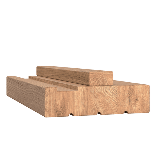 LPD Unfinished Oak Fire Door Lining Set With Loose Stop FD30 DLUFOAK32