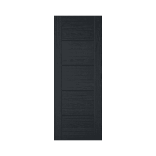LPD Vancouver Charcoal Black Fully Finished Internal Fire Door VANBLAFC