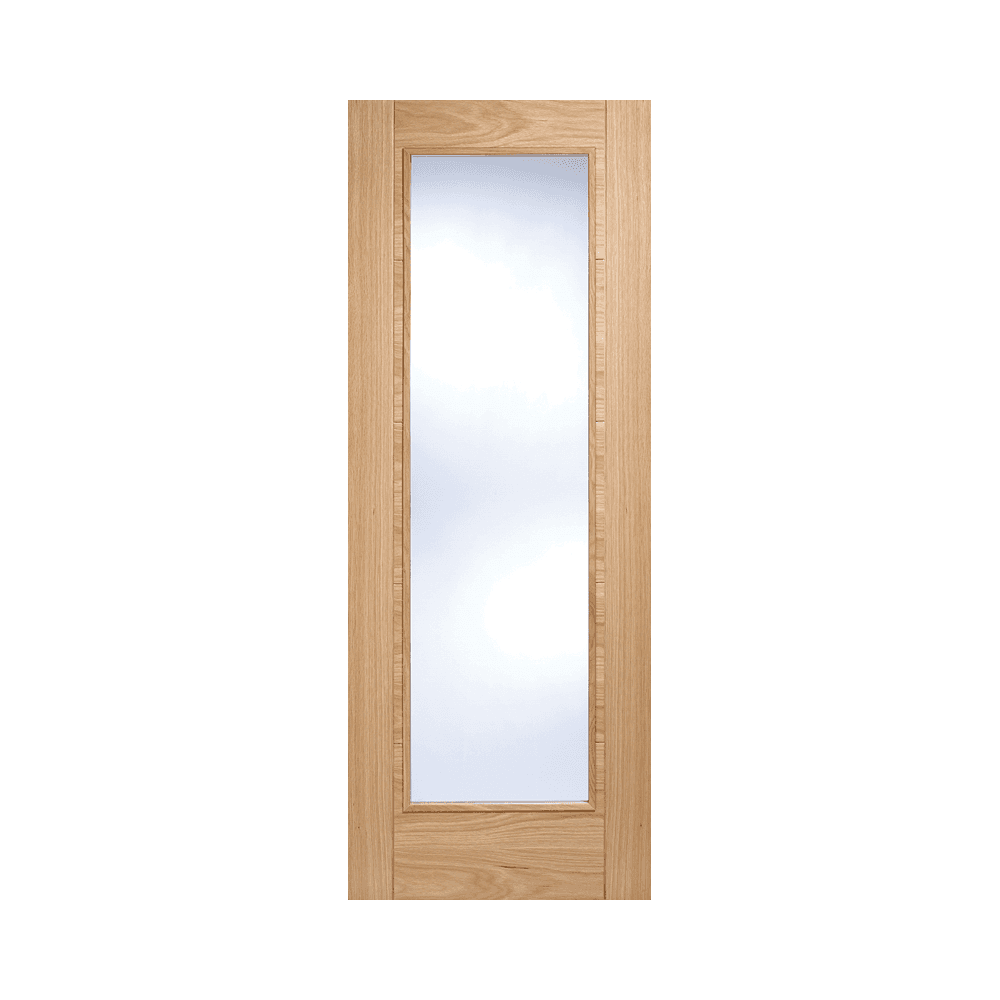 LPD Vancouver Pattern 10 Fully Finished Internal Clear Glazed Door OVAN1L