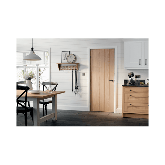 LPD Wexford Unfinished Oak Internal Fire Door OWEXFC
