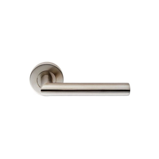 Mitred Lever Oval Bar On Sprung Rose Grade 201 CSL1195SSS/201