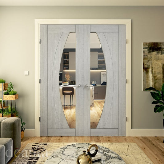 Deanta Ravello Light Grey Ash Glazed 35RAVGLGXFSC
