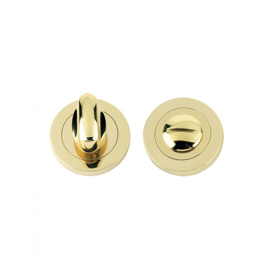 Zoo Hardware 5mm Turn & Release Brass Finish/Anti Tarnish 50mm dia. FB004PVD