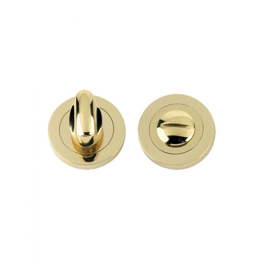 Zoo Hardware 5mm Turn & Release Polished Brass 50mm dia. FB004PB