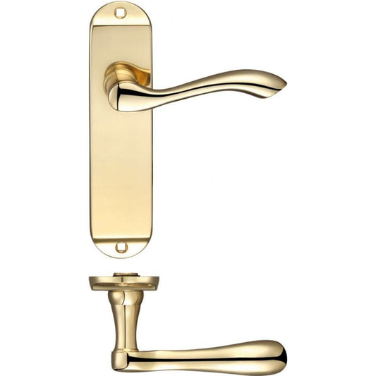Zoo Hardware Arundel Lever Latch Short Plate 175 x 42mm