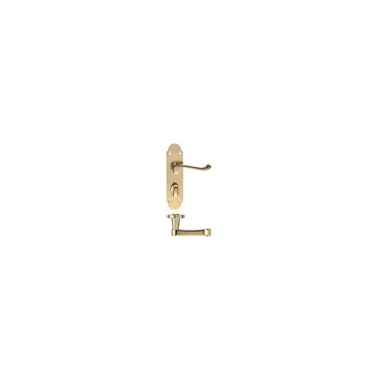 Zoo Hardware Oxford Lever Bathroom (57mm c/c) Furniture 170 x 42mm FB013