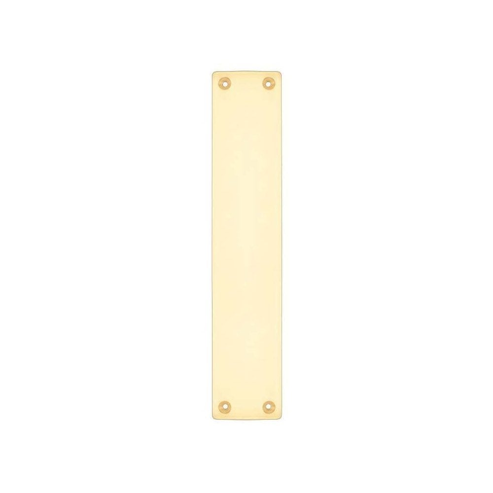 Zoo Hardware Polished Brass Finger Plate for FB112A - 300 x 60mm FB122A