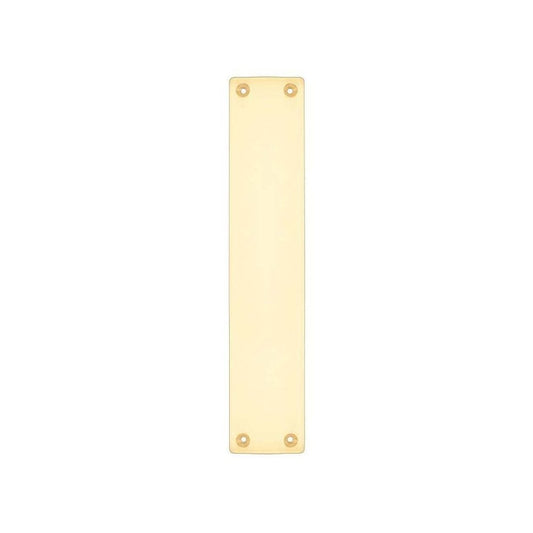 Zoo Hardware Polished Brass Finger Plate for FB112A - 300 x 60mm FB122A
