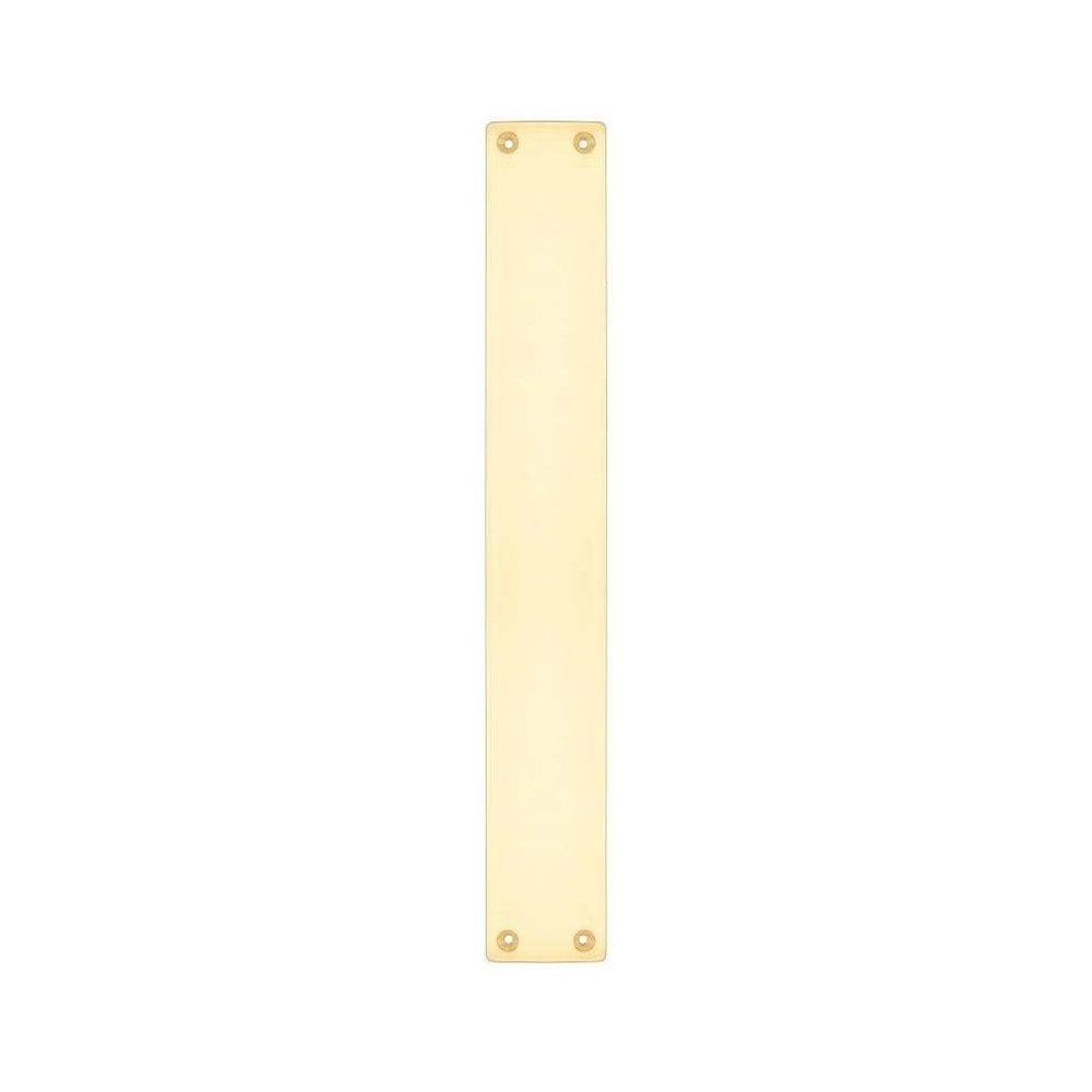 Zoo Hardware Polished Brass Finger Plate for FB112B - 425 x 60mm FB122B