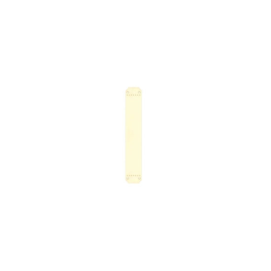 Zoo Hardware Polished Brass Finger Plate for FB114 - 370 x 64mm FB115