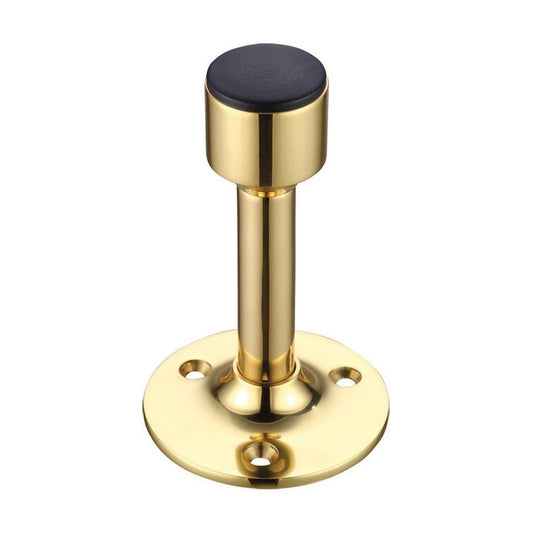 Zoo Hardware Polished Brass Projection Door Stop FB16