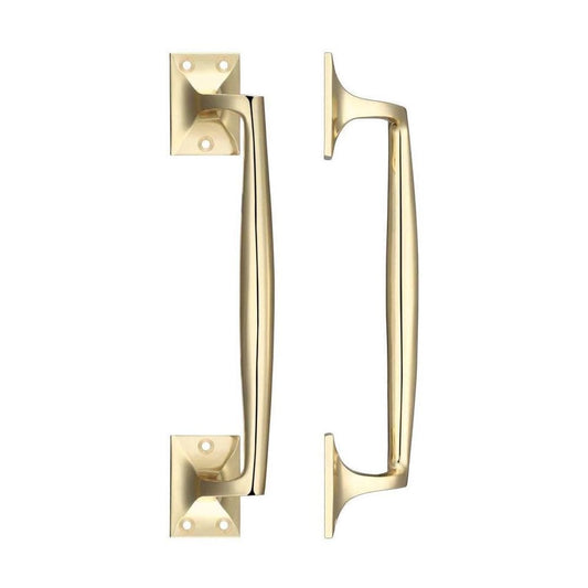 Zoo Hardware Polished Cast Brass Pull Handle - 250mm FB113