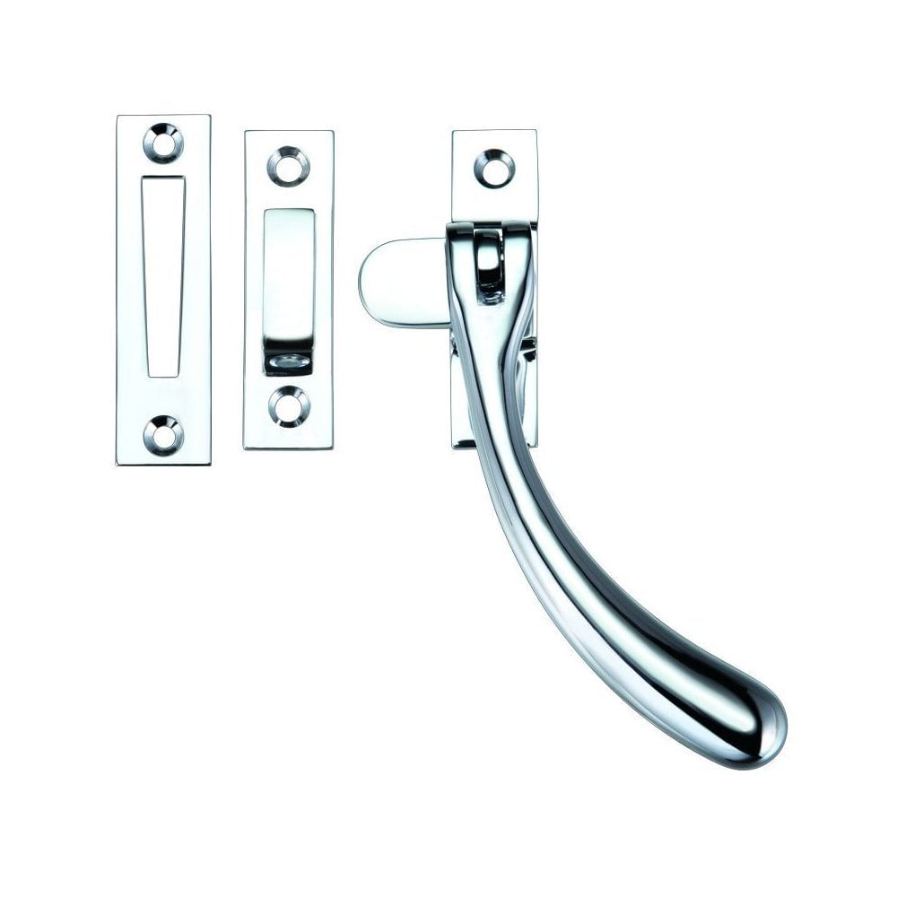 Zoo Hardware Polished Chrome Bulb End Casement Fastener Offset Version FB104CP