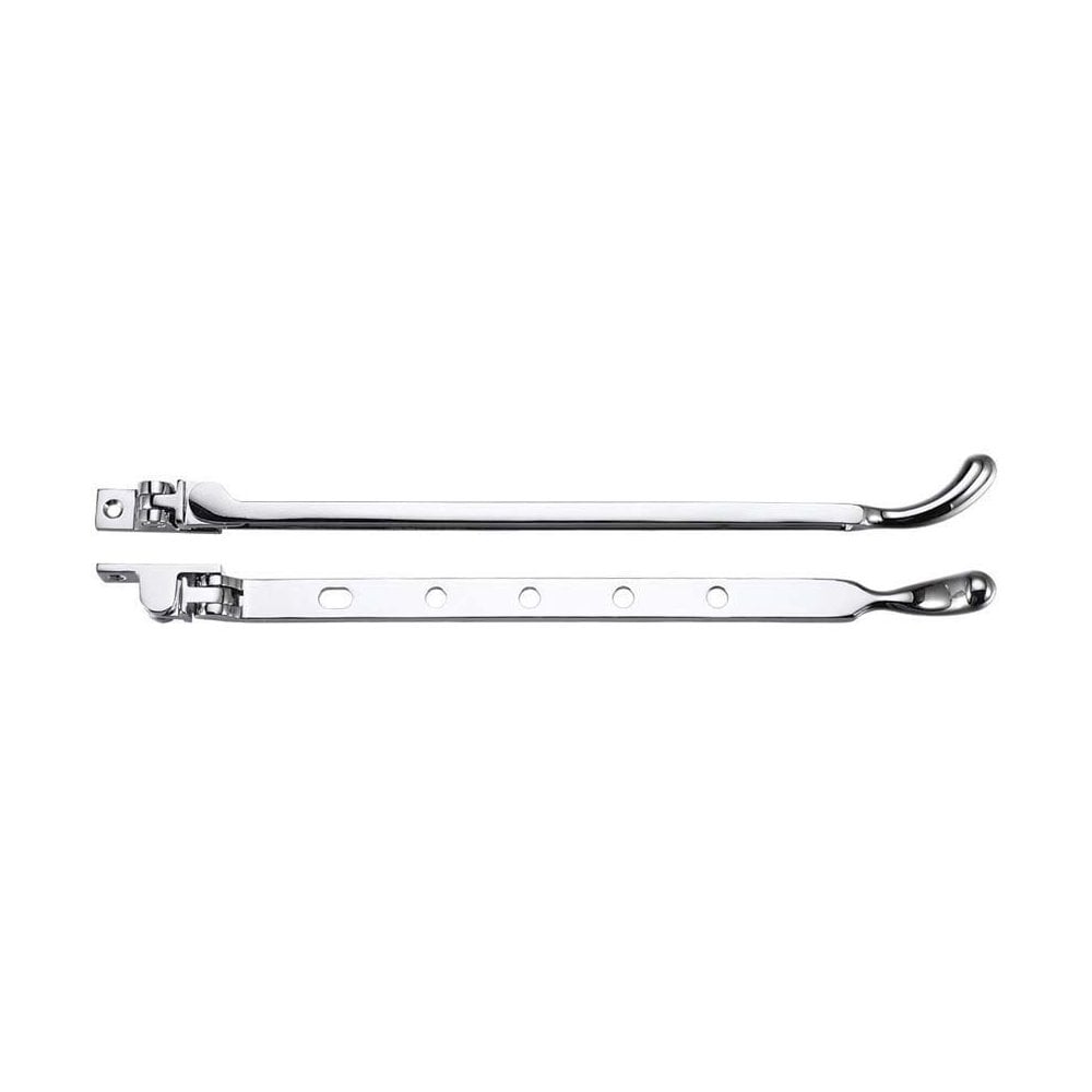 Zoo Hardware Polished Chrome Bulb End Casement Stay 12" FB102CP