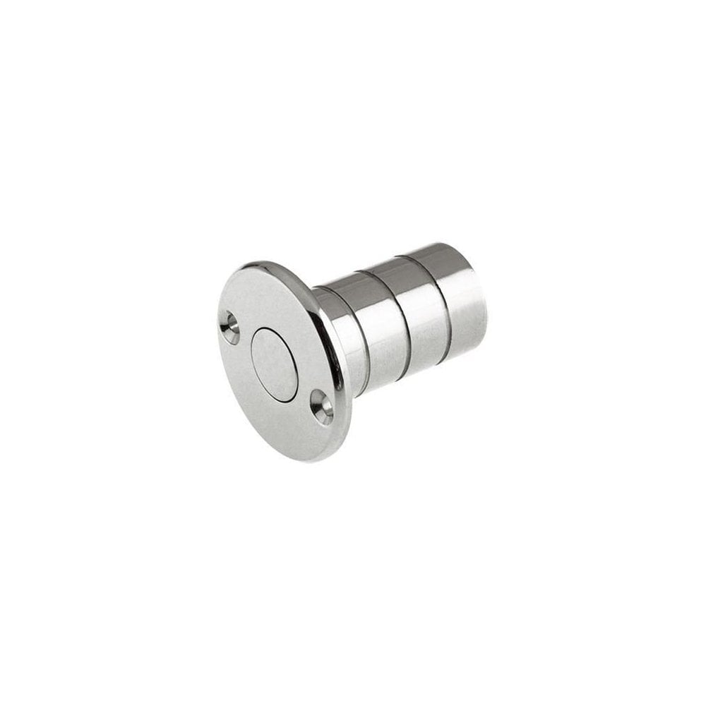 Zoo Hardware Polished Chrome Dust Socket for Flush Bolts - Wood 20mm dia. x 38mm FB14ACP