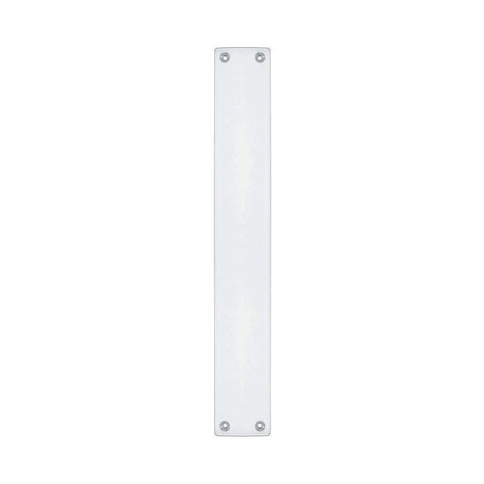 Zoo Hardware Polished Chrome Finger Plate for FB112BCP - 425 x 60mm FB122BCP