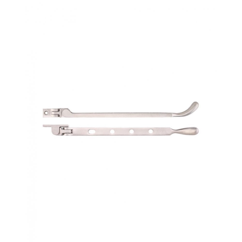 Zoo Hardware Satin Nickle Bulb End Casement Stay 10" FB101PVDSN